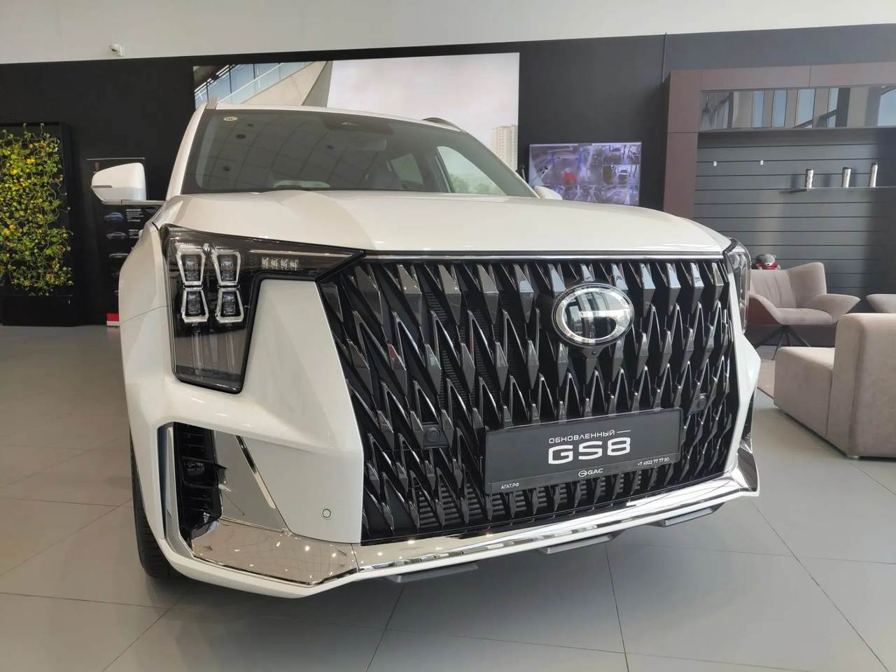 GAC GS8 ll FL Джи Икс Премиум - GX Premium 2.0 АКП полный привод (231) 26 г.в. 25 м.г.